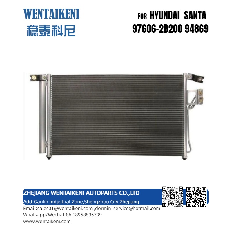 CONDENSER FOR HYUNDAI SANTA 97606-2B200