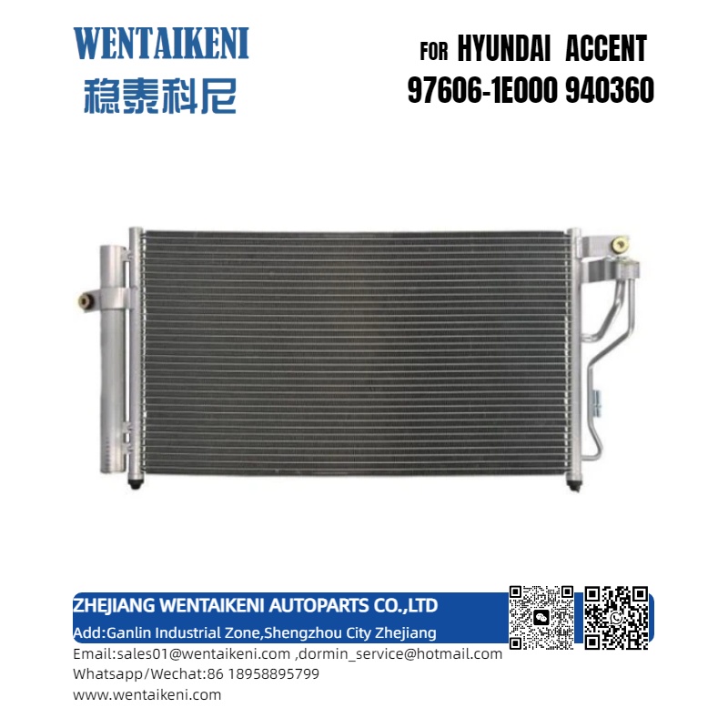 CONDENSER FOR HYUNDAI ACCENT 97606-1E000