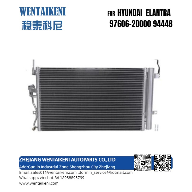 CONDENSER FOR HYUNDAI ELANTRA 97606-2D000