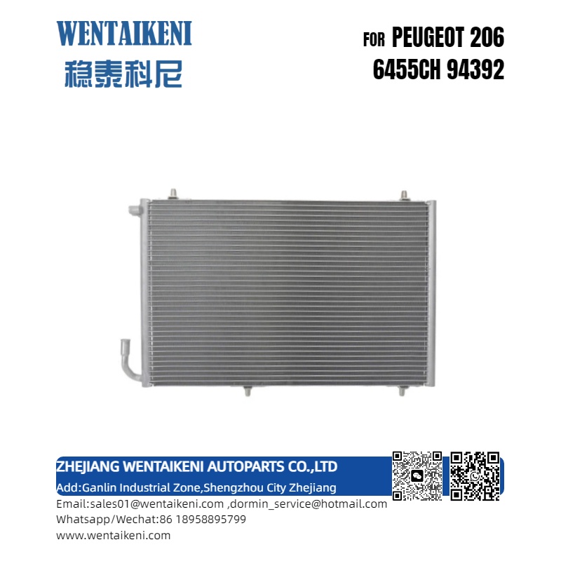 CONDENSER FOR PEUGEOT 206  6455CH