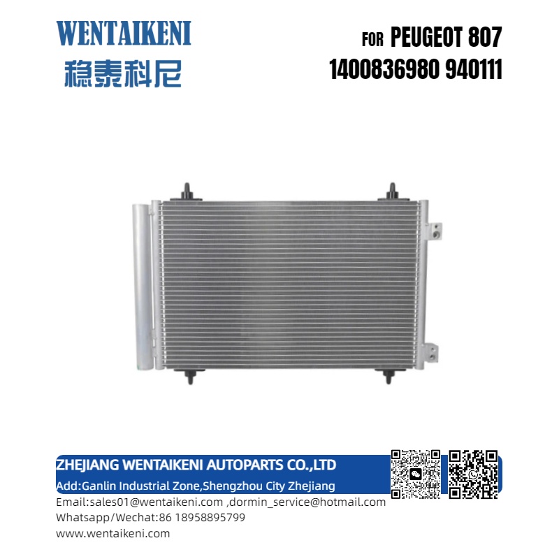 CONDENSER FOR PEUGEOT 807 1400836980