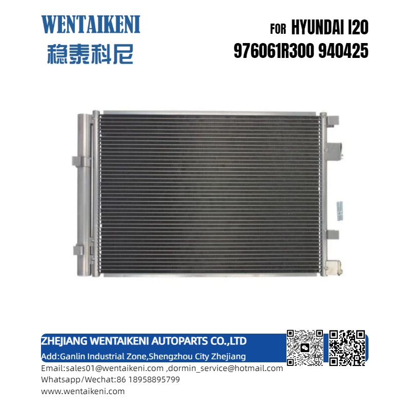 CONDENSER FOR HYUNDAI I20 976061R300