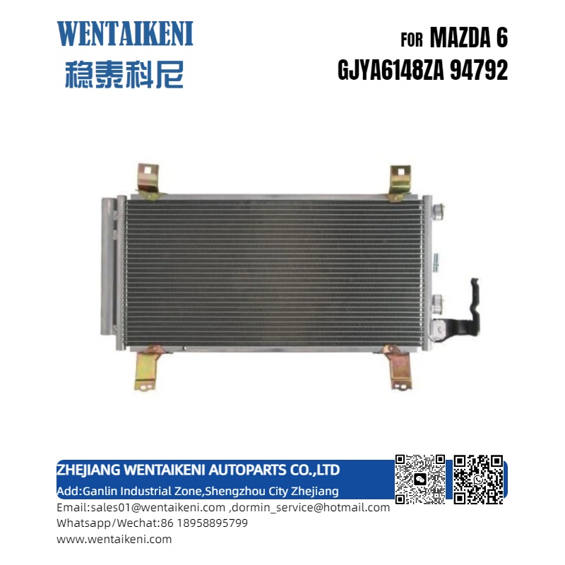 CONDENSER FOR MAZDA6 GJYA6148ZA