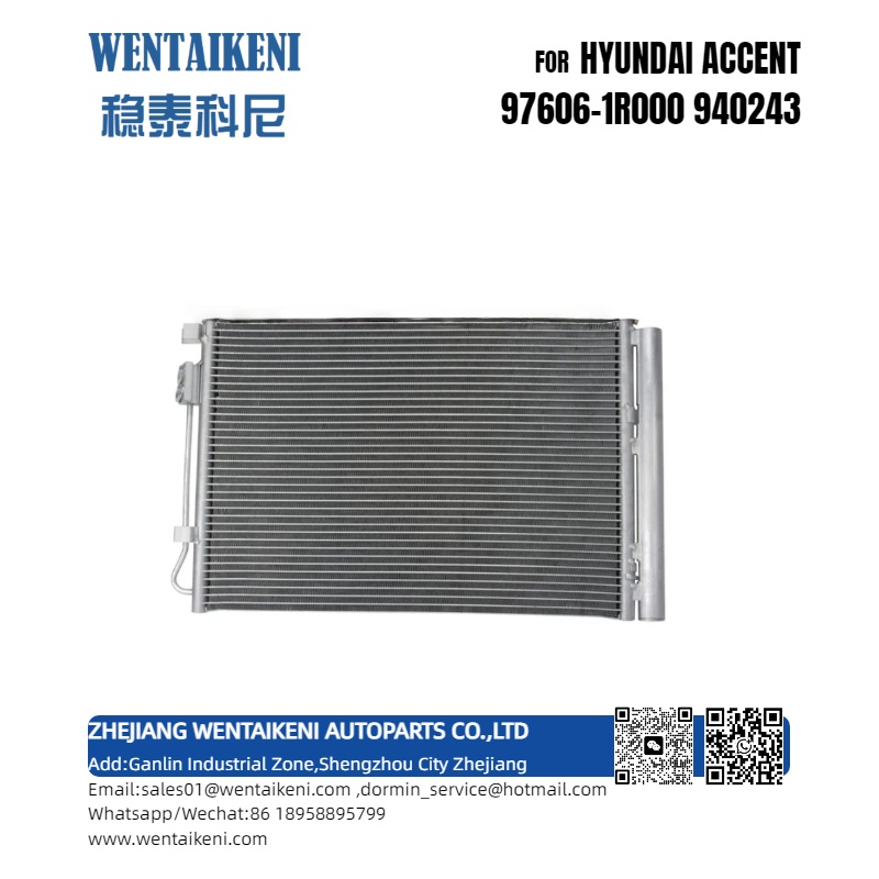 CONDENSER FOR HYUNDAI ACCENT 976061R000