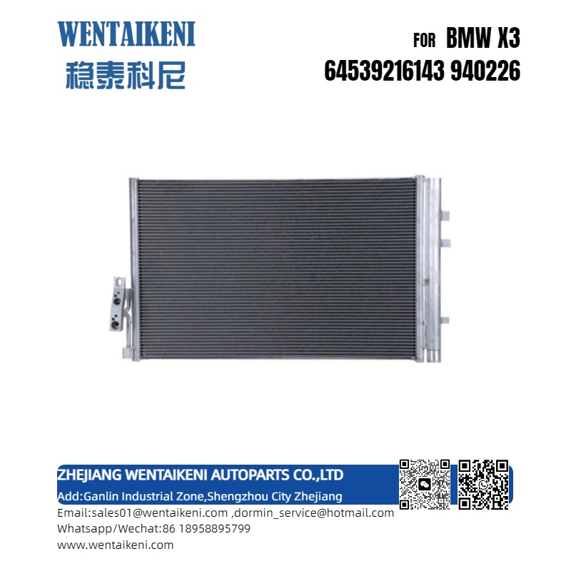 CONDENSER FOR BMW X3 64539216143