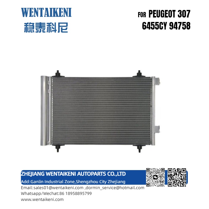 CONDENSER FOR PEUGEOT 307 6455CY