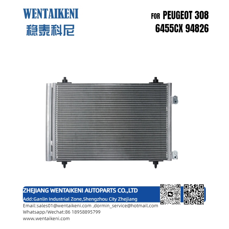 CONDENSER FOR PEUGEOT 308 6455CX