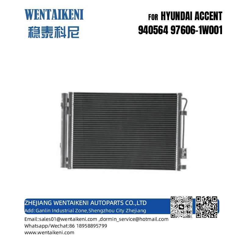 CONDENSER FOR HYUNDAI ACCENT 97606-1W000
